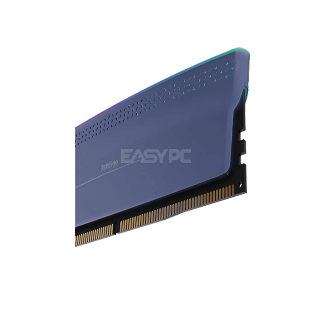 Kimtigo Z3 16GB 8x2 RGB 3600Mhz DDR4 Gaming Memory Blue - Image 4