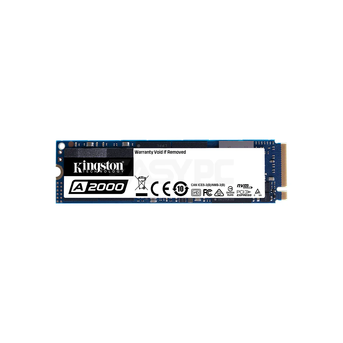 Kingston A2000 250GB NVMe M.2 Solid State Drive