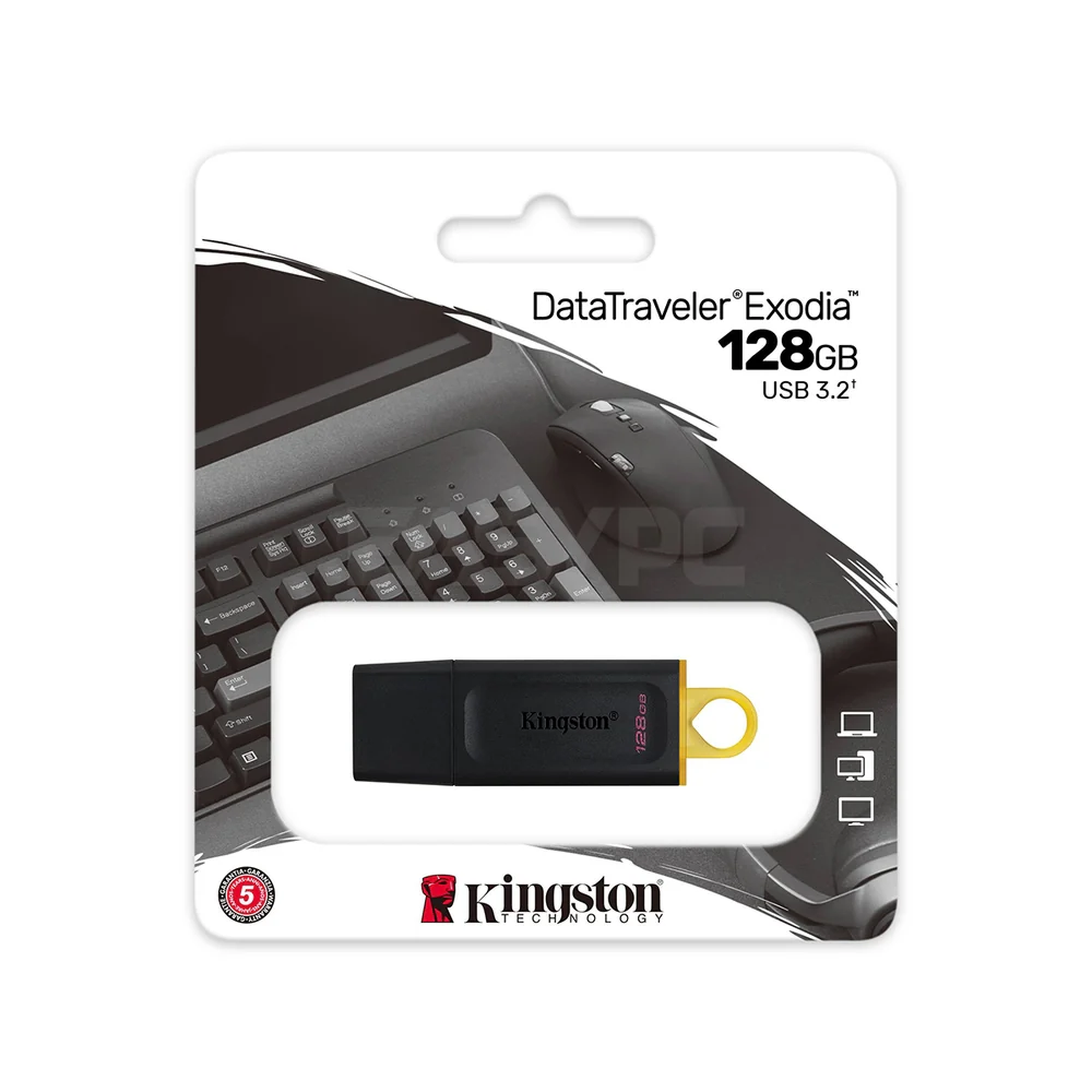 Kingston DataTraveler Exodia 32GB, 64GB and 128GB, Quick and convenient lightweight storage solution Plug and Play Usb 3.2 Flashdrive - Image 15