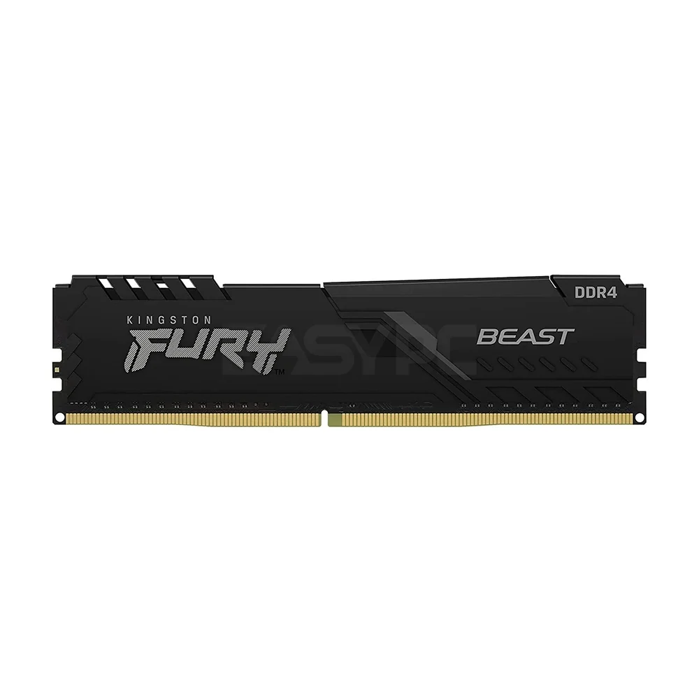 Kingston Fury Beast 16gb 1x16 1Rx8 3200MT/s Ddr4 Memory Black