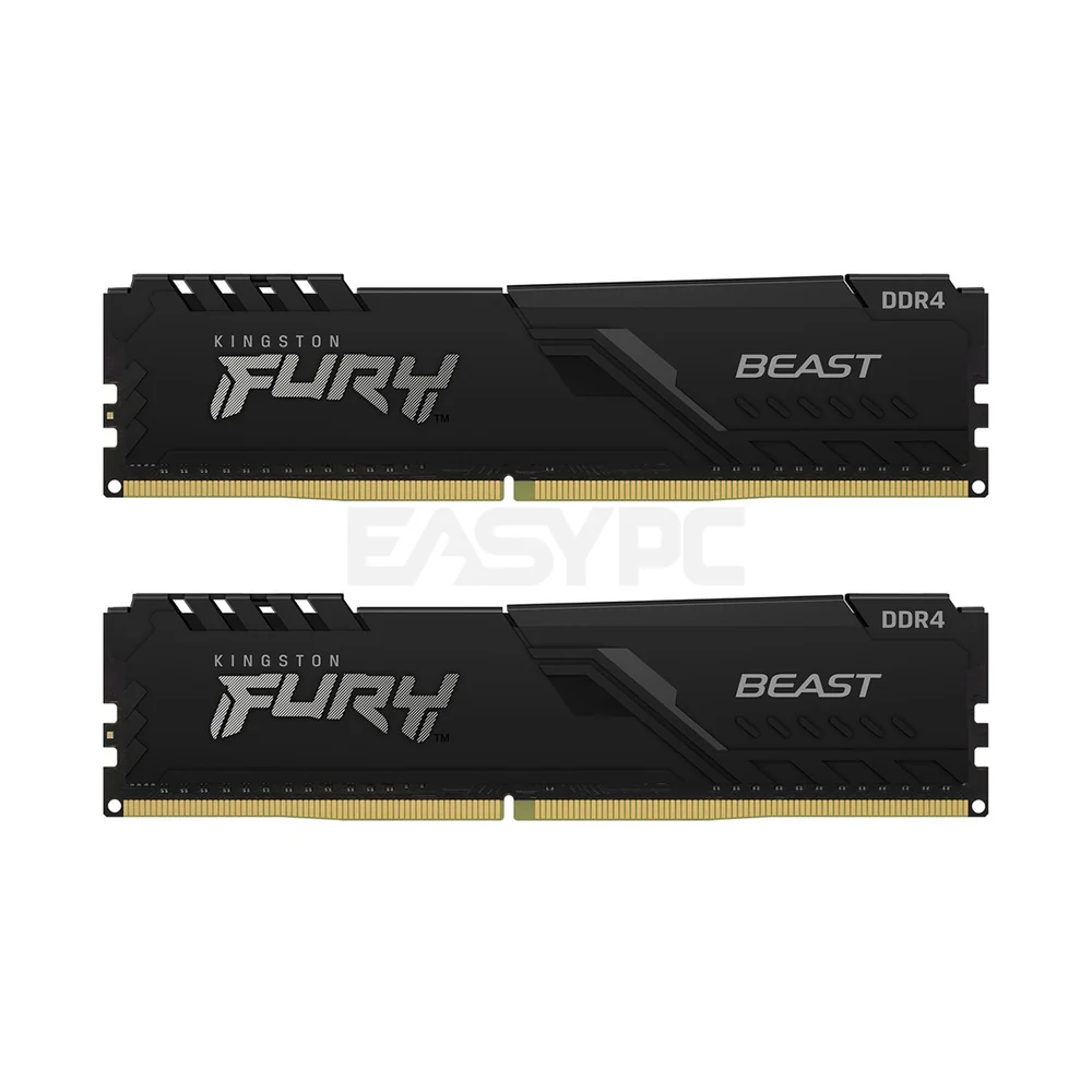 Kingston Fury Beast 16gb 2x8 3200mhz Ddr4 Memory Black - Image 3