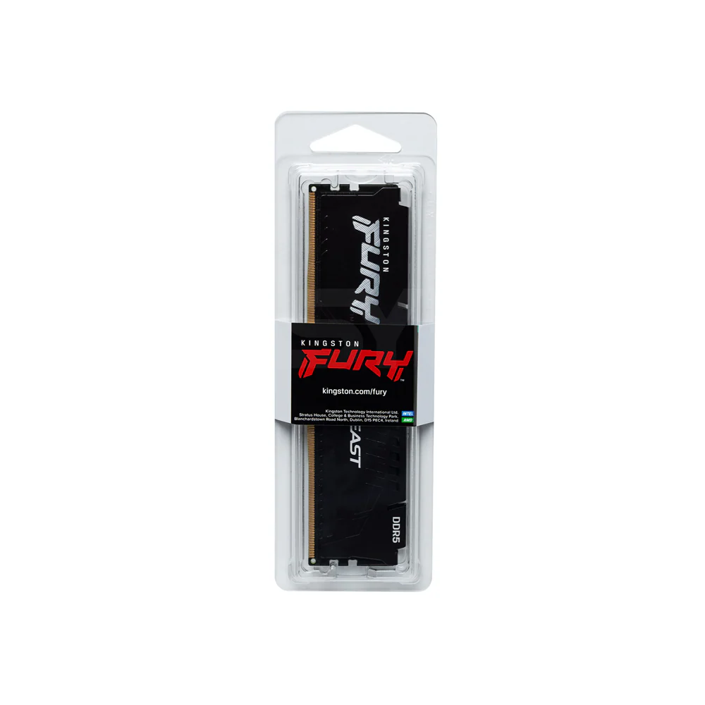 Kingston Fury Beast 16GB KF556C36BBE-16 1x16 5600MT/s DDR5 CL36 Memory Black EXPO - Image 4