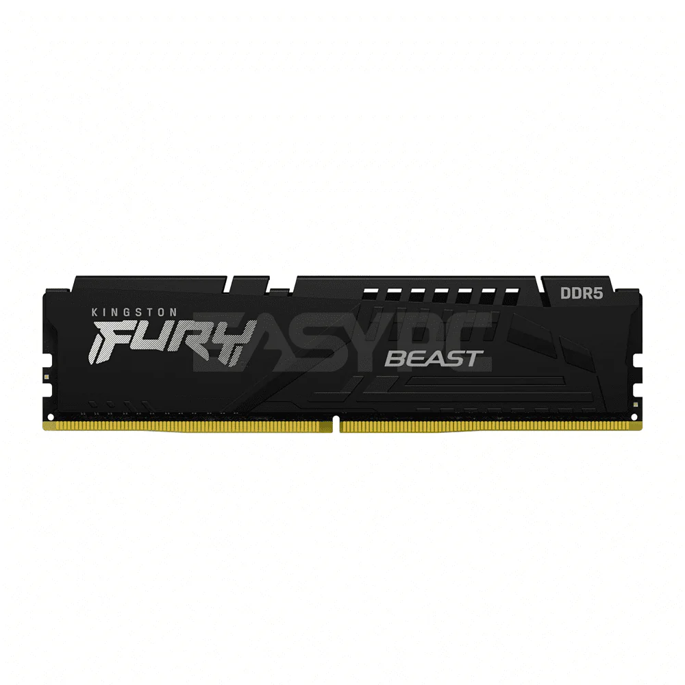Kingston Fury Beast 32gb KF552C36BBE-32 1x32 5200MT/s Ddr5 CL36 Memory Black AMD EXPO - Image 3