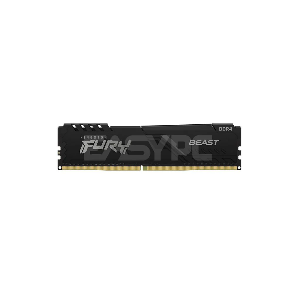 Kingston Fury Beast 8gb 1x8 2666MT/s Ddr4 Memory Black