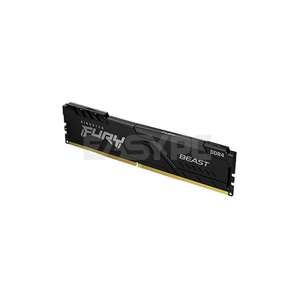 Kingston Fury Beast 8gb 1x8 2666MT/s Ddr4 Memory Black - Image 3