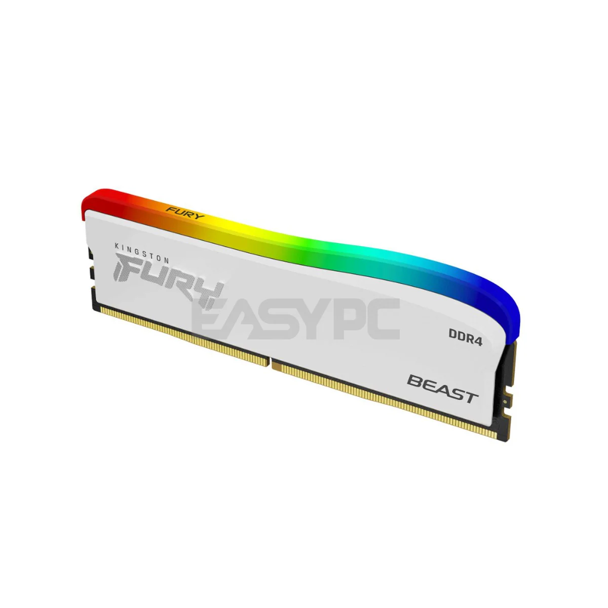 Kingston Fury Beast 8GB 1x8 3200MT/s DDR4 Memory RGB White Special Edition - Image 4