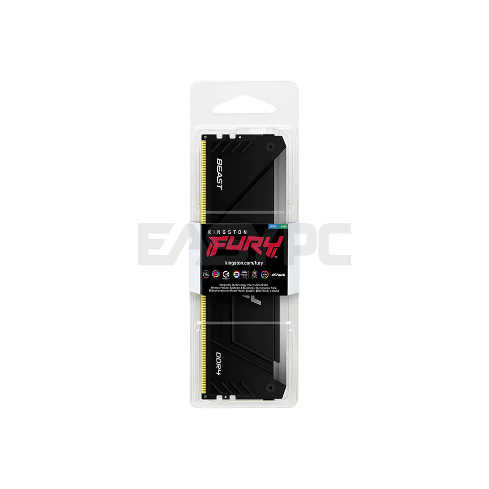 Kingston Fury Beast KF432C16BB2AK2/16 16gb 2x8 3200MT/s Ddr4 RGB Memory Black - Image 4