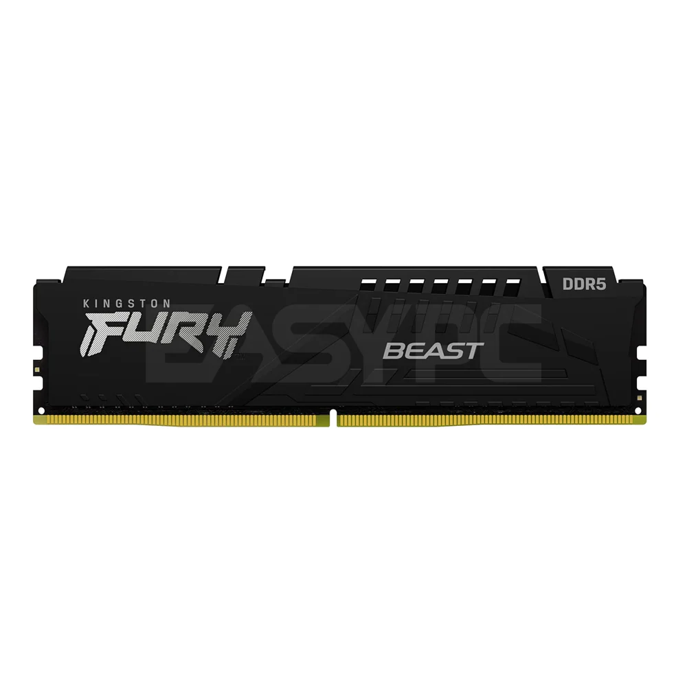 Kingston Fury Beast KF552C40BBK2-32 32GB 2x16 5200MT/s DDR5 Memory Black XMP - Image 5