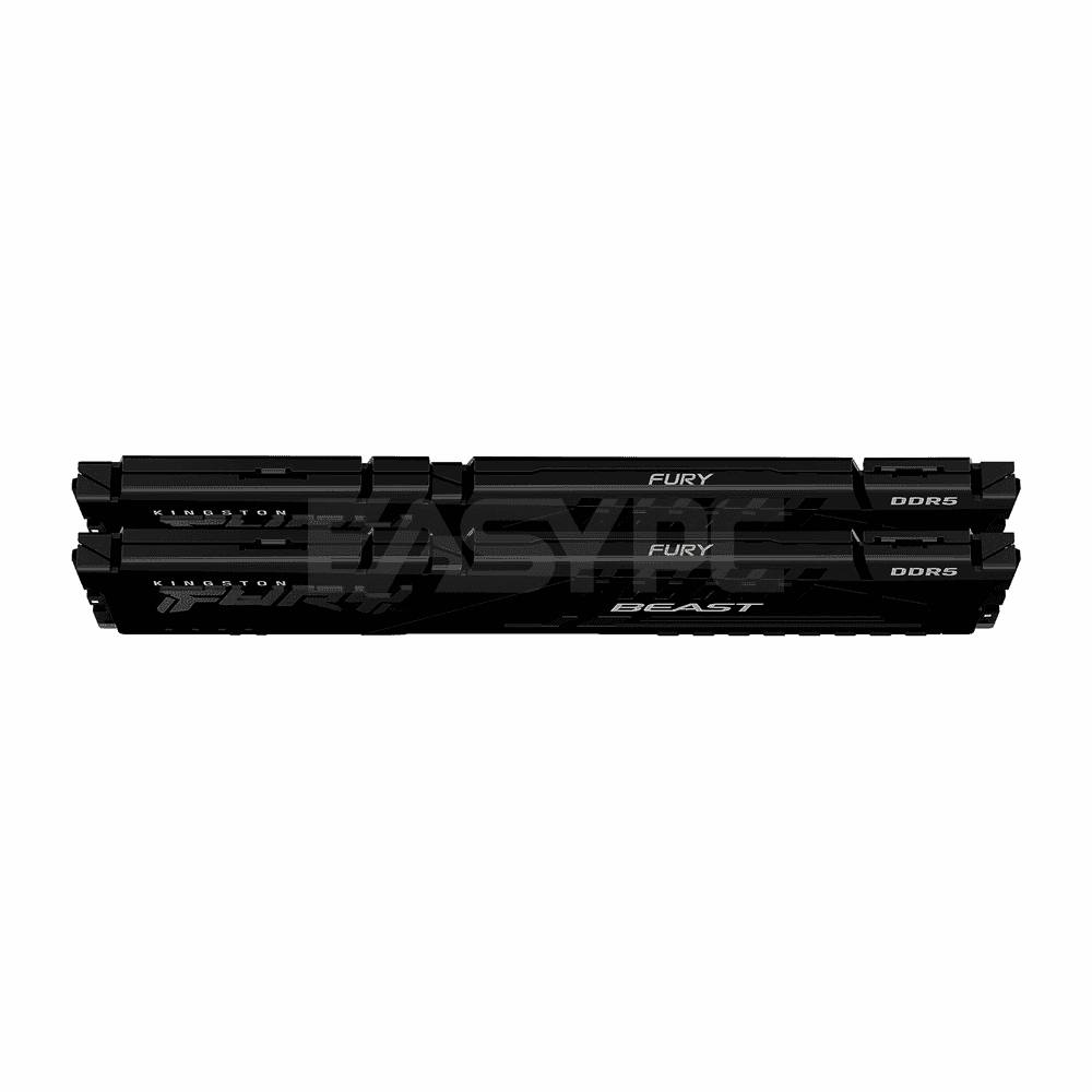 Kingston Fury Beast 32GB (2x16GB) DDR5-6000 CL40 Gaming Memory Kit Black KF560C40BBK2-32 - Image 4