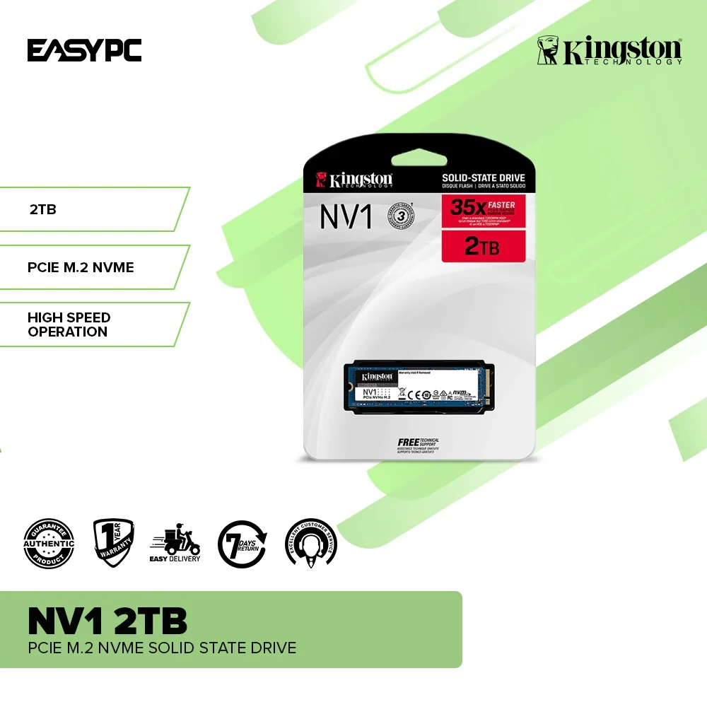 Kingston NV1 PCIe M.2 3.0 NVME 500GB, 250GB, 1TB, 2TB and NV2 PCIe 4.0 250GB, 500GB, 1TB, 2TB - Image 11