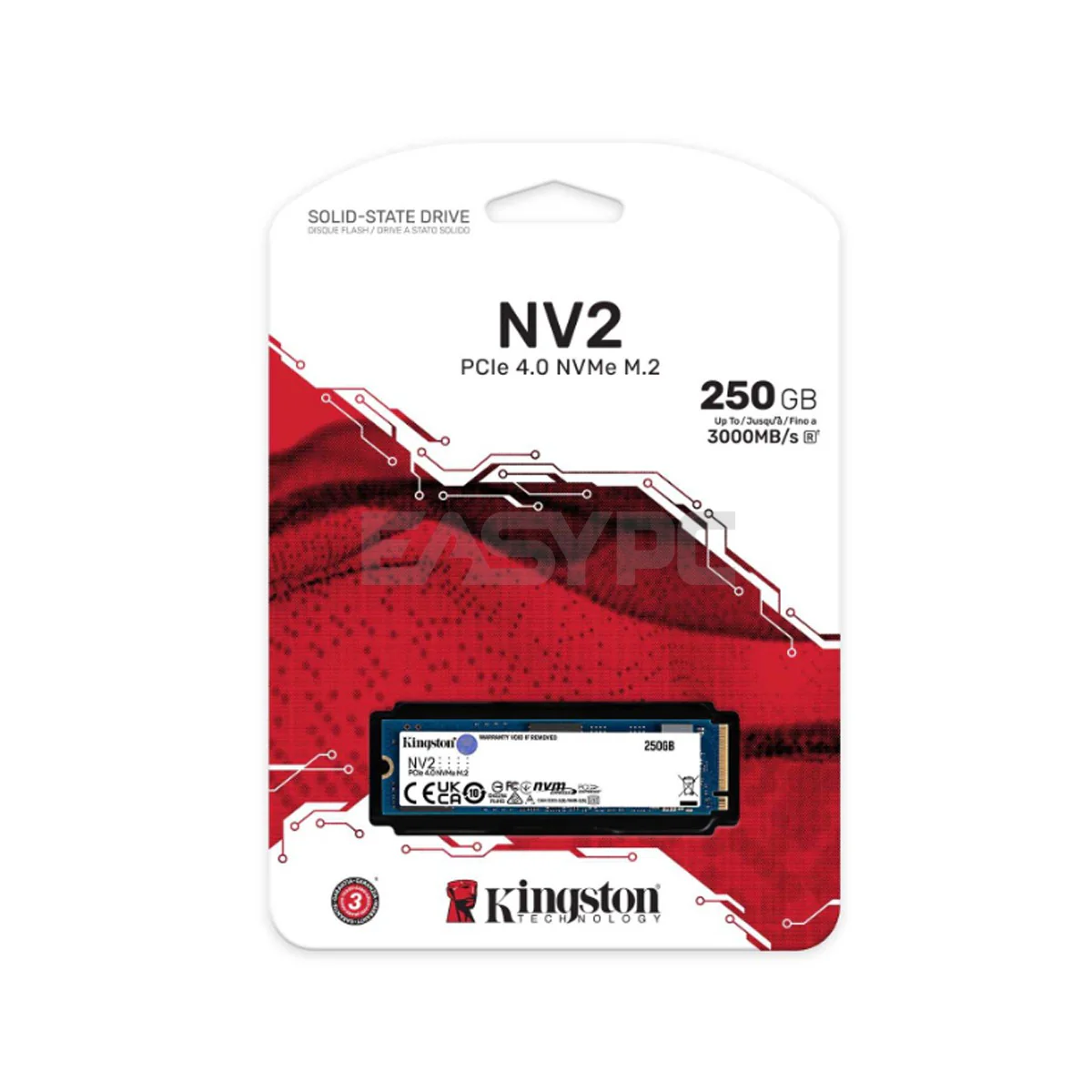 Kingston NV1 PCIe M.2 3.0 NVME 500GB, 250GB, 1TB, 2TB and NV2 PCIe 4.0 250GB, 500GB, 1TB, 2TB - Image 13