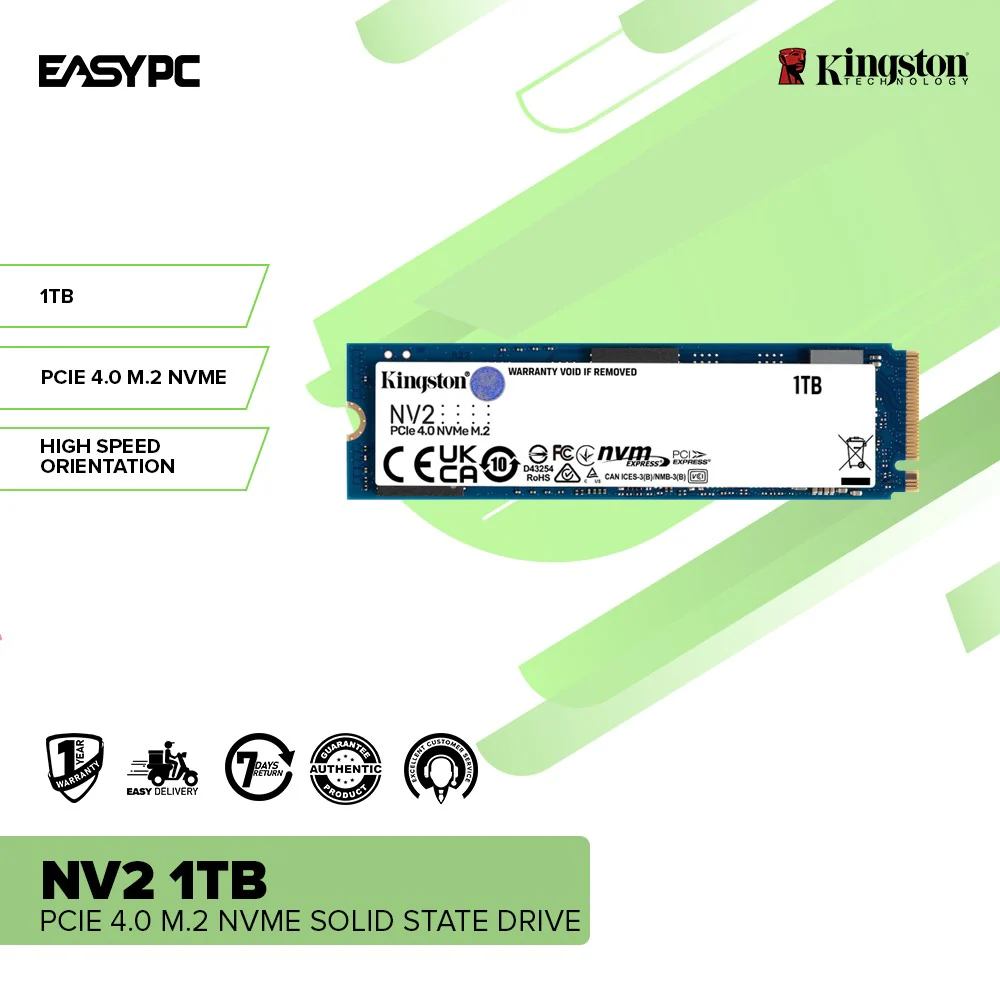 Kingston NV1 PCIe M.2 3.0 NVME 500GB, 250GB, 1TB, 2TB and NV2 PCIe 4.0 250GB, 500GB, 1TB, 2TB - Image 22