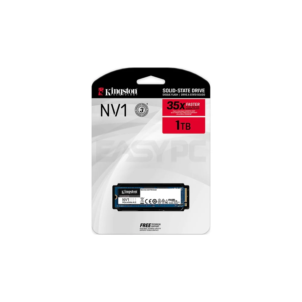 Kingston NV1 PCIe M.2 3.0 NVME 500GB, 250GB, 1TB, 2TB and NV2 PCIe 4.0 250GB, 500GB, 1TB, 2TB - Image 7