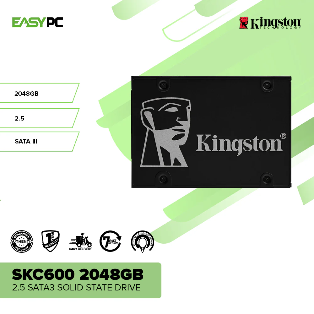 Kingston SKC600 2048GB 2.5 Sata3 Solid State Drive - Image 2