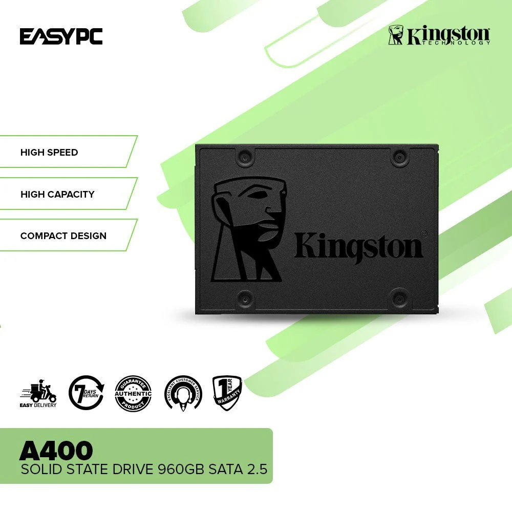 Kingston SSDNow A400 240GB and 960GB SATA 2.5 Solid State Drive - Image 8