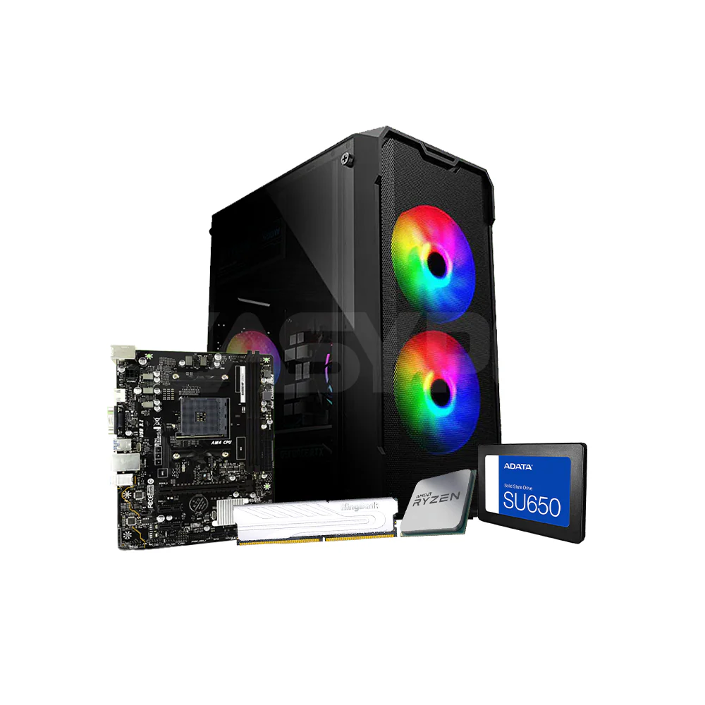 AMD Ryzen 3 3200G Budget Productivity Desktop Computer - Quad Core APU for Office & Business | 8GB DDR4 256GB SSD KIT.9774 - Image 4
