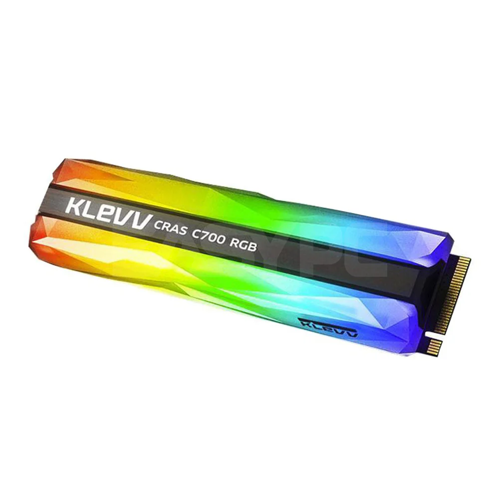 Klevv Cras C700 M.2 NVME Solid State Drive 480GB RGB - Image 3