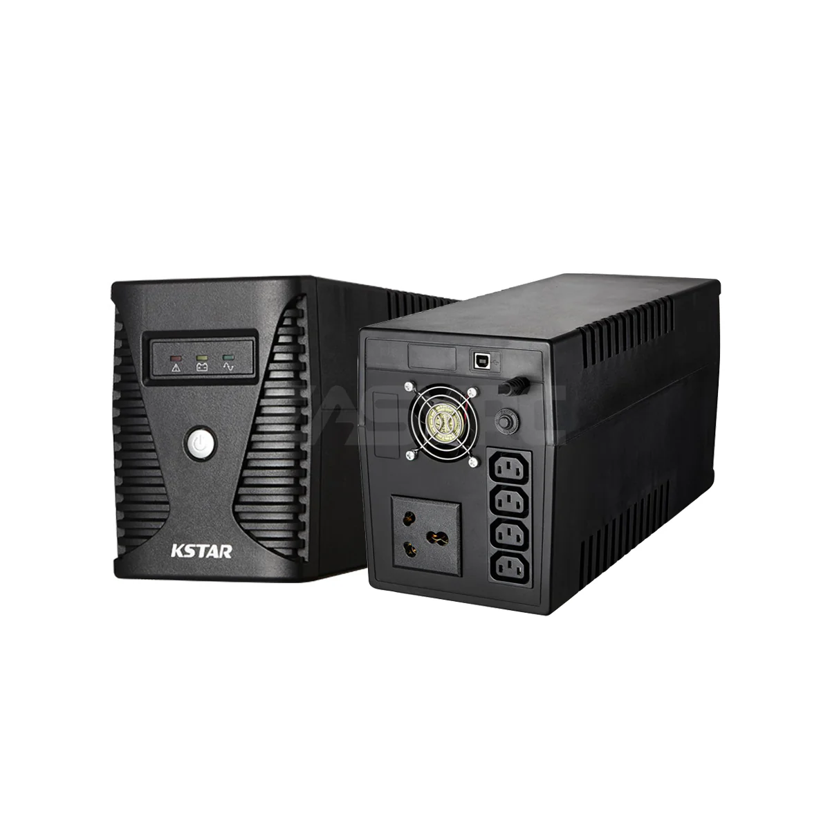 KSTAR  Micro UA100 1000va/600 watts Line-Interactive   AVR boost and buck, Cold start function, Built-in self-diagnostic function  UPS