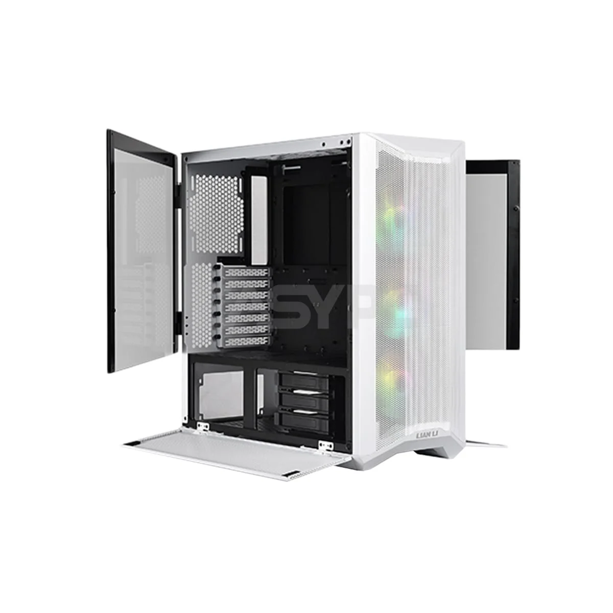 Lancool II Mesh  with 3 x 120mm aRGB Fans 9454 RGB Black/White E-ATX  Pc Case 4JTP - Image 2