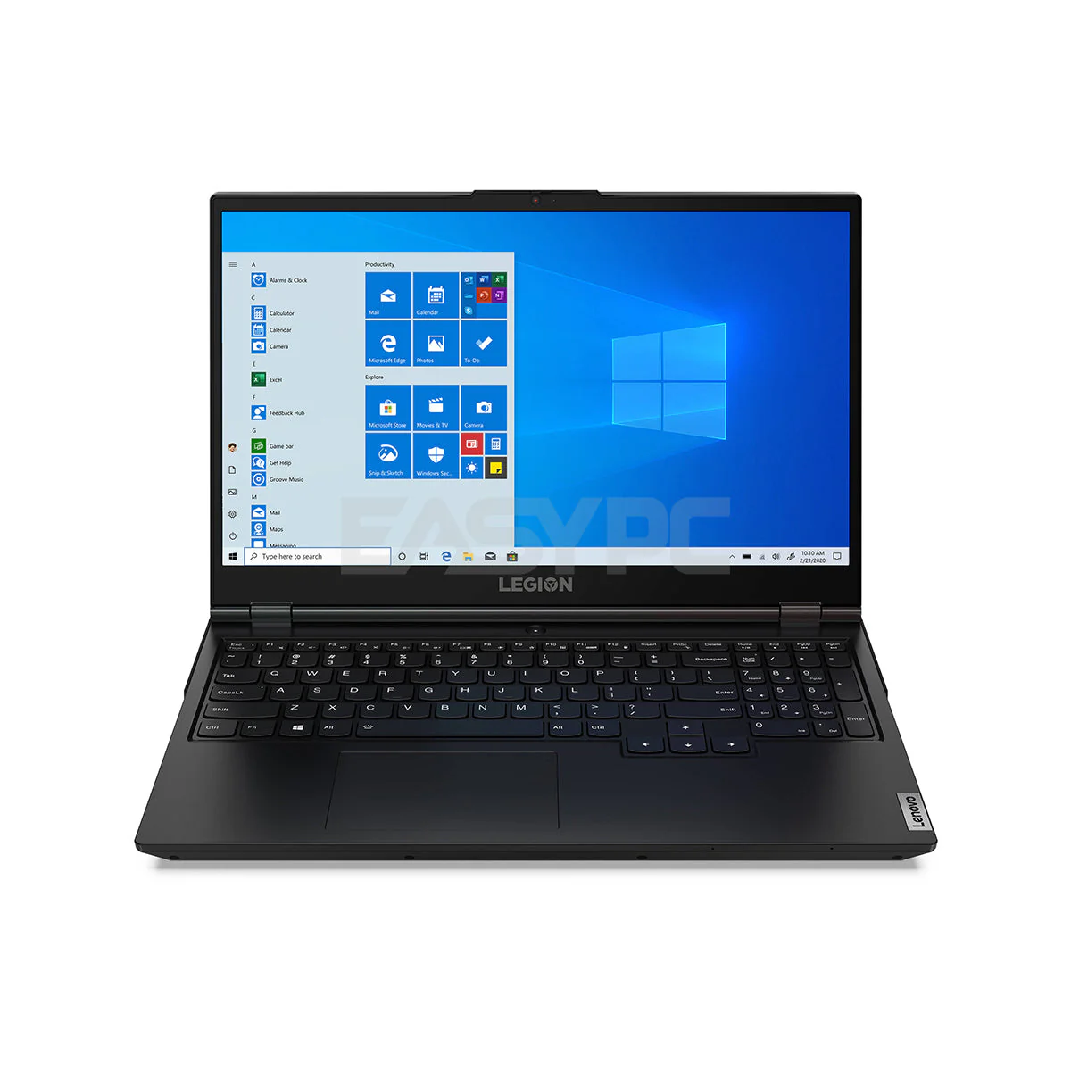 Lenovo Legion5I 15Imh05 82Au00J9Ph Intel I7-10750H 8Gb Win10 Gtx1650Ti 512Gb Ssd Laptop PlantomBlack