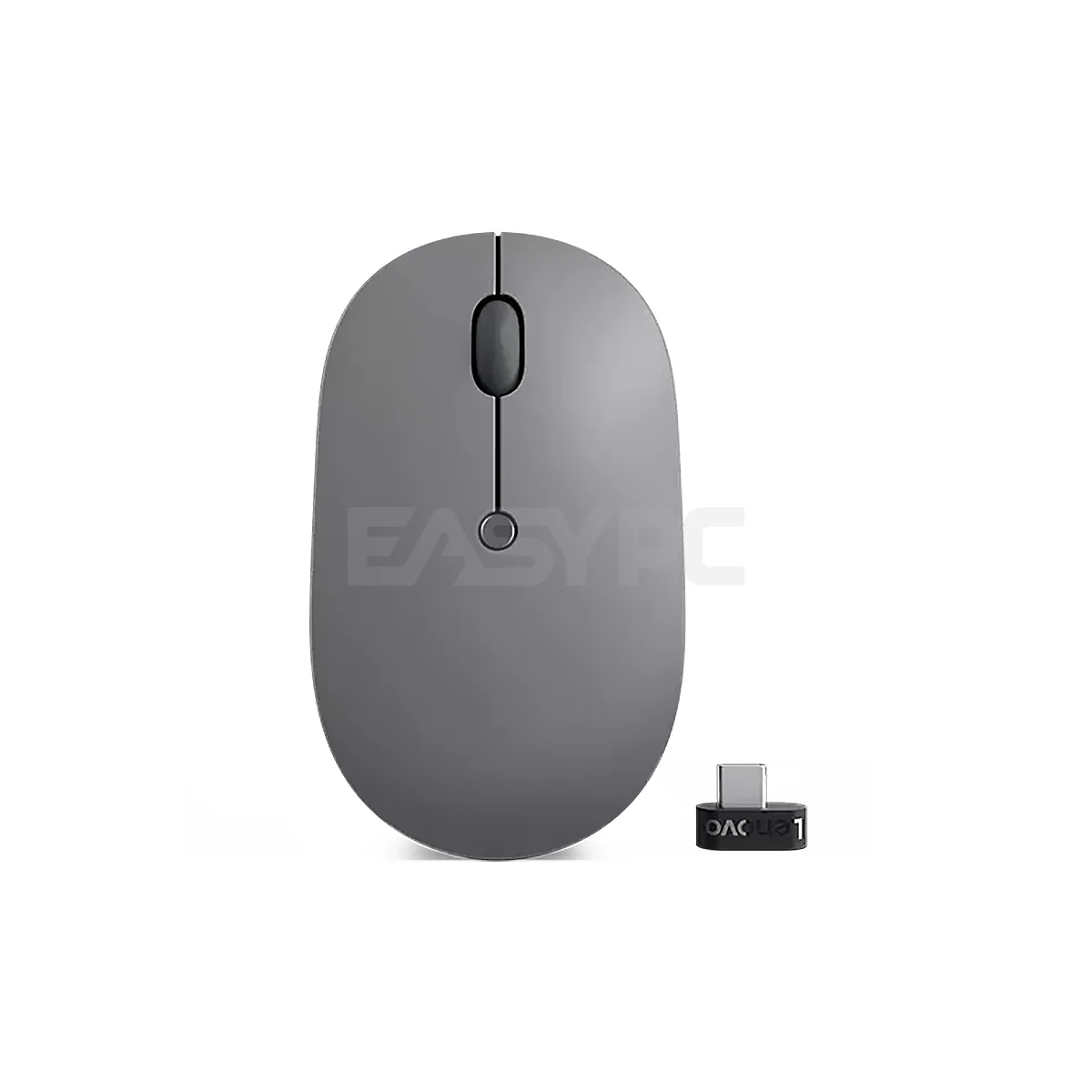 Lenovo Go USB-C Wireless Mouse Storm Grey Compact ambidextrous design, Ergonomic design with Villi painted grip GY51C21210 Wireless Mouse 1ION LEGY2272 - Image 3