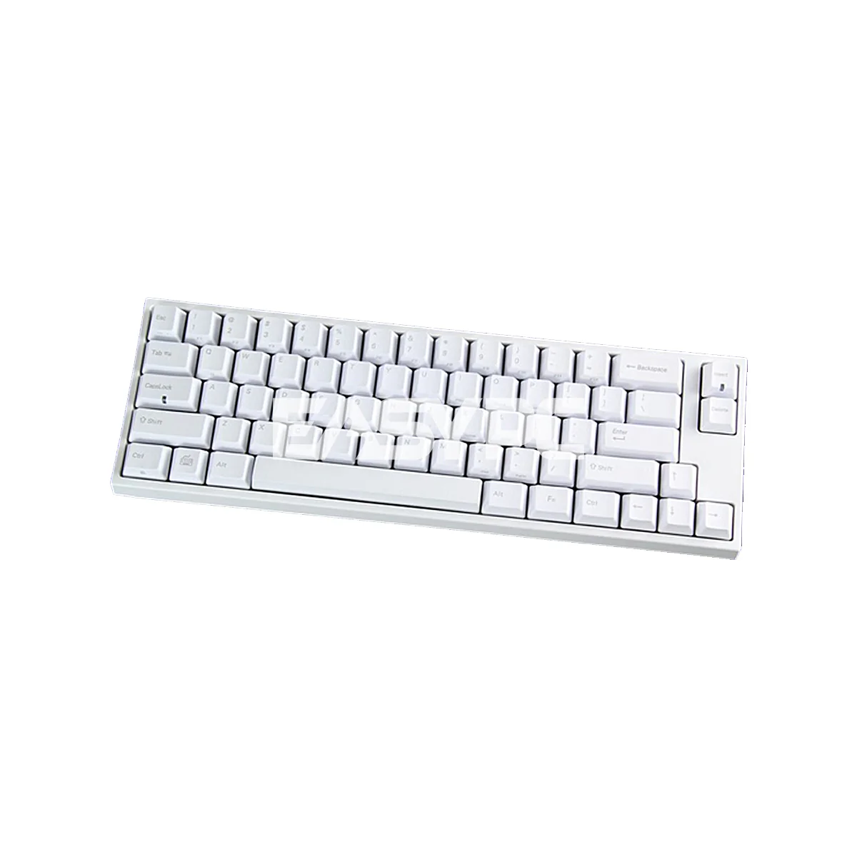 Leopold FC660M PD White - Cherry Speed Silver, PBT Double Shot Key Cap, Mini Size 66 Keys (FC660MV/EWPD) 4JTP LEFC1599 4JTP - Image 3