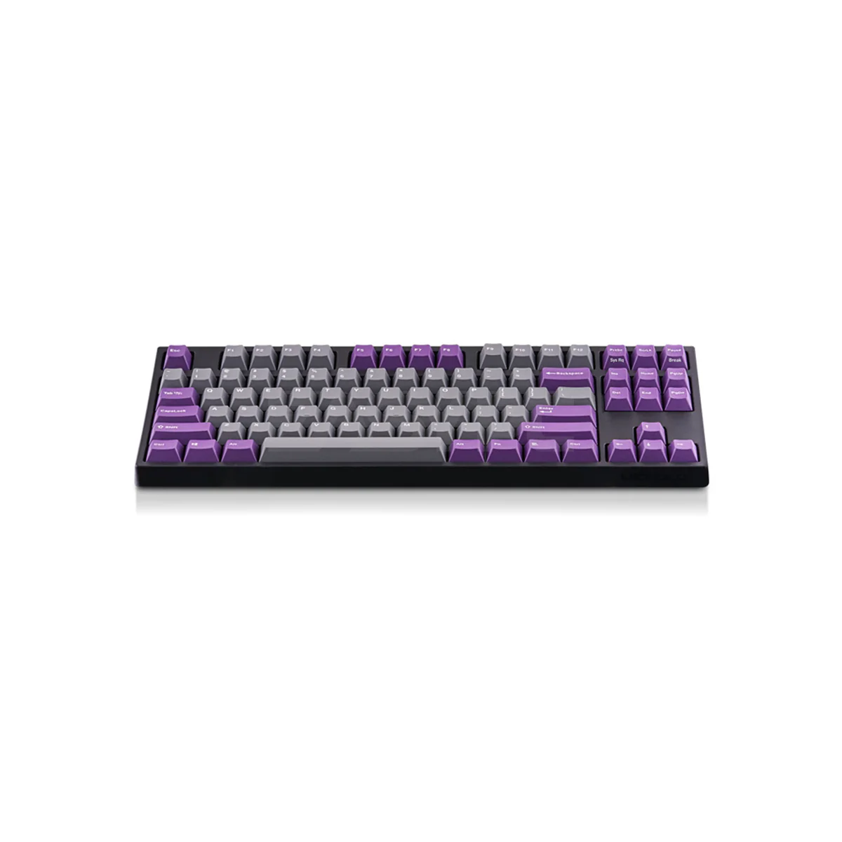 Leopold FC750R PD Grey/Purple (Black Case) - Cherry Silent Red, PBT Double Shot Keycap, TKL 87 Keys (FC750RS/EGPPD(B)) 4JTP LEFC1581 4JTP - Image 3