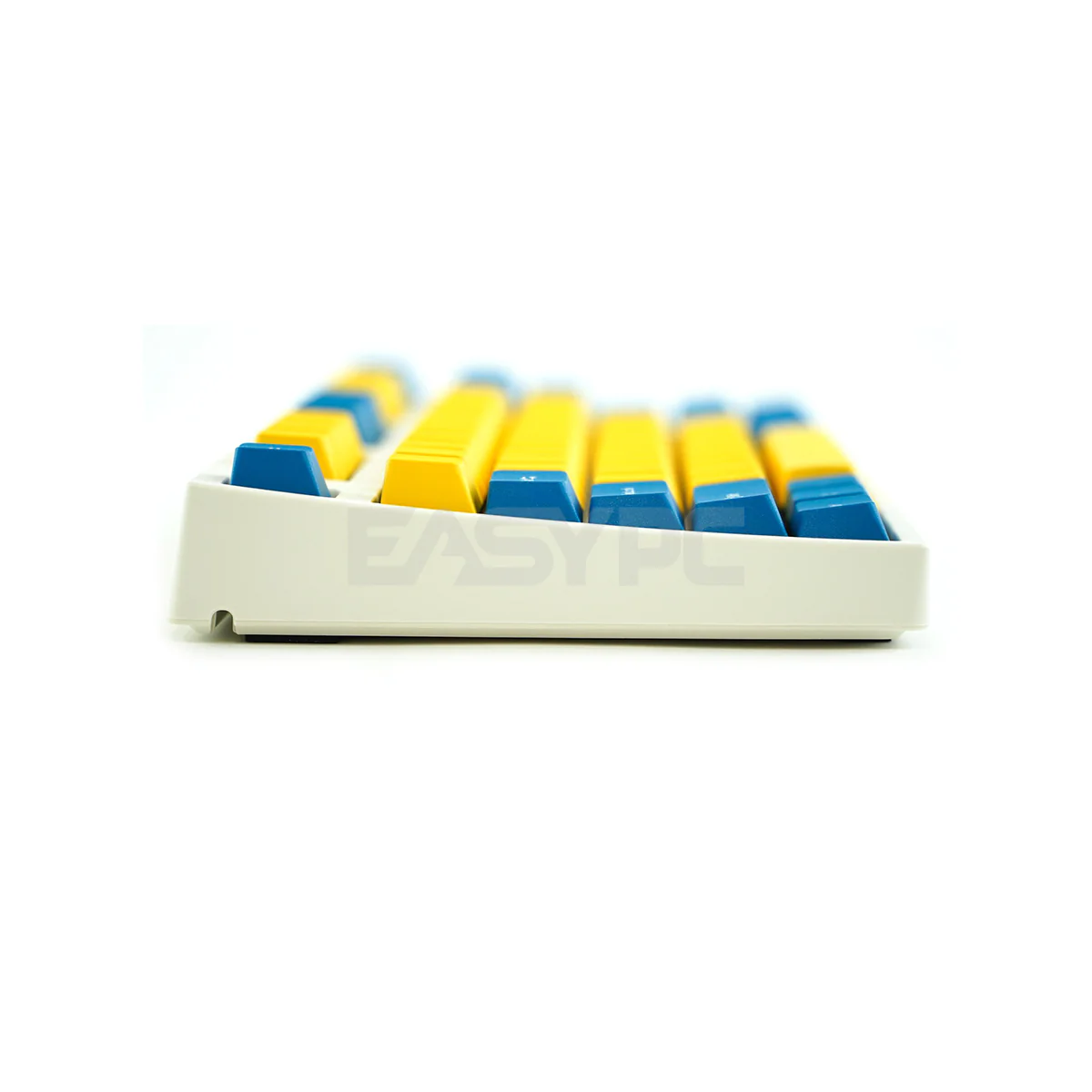 Leopold FC750R Yellow /Blue (White Case) - Cherry Clear, PBT Double Shot Keycap, TKL 87 Keys (FC750RW/EYBPD(W)) 4JTP LEFC1578 4JTP - Image 2