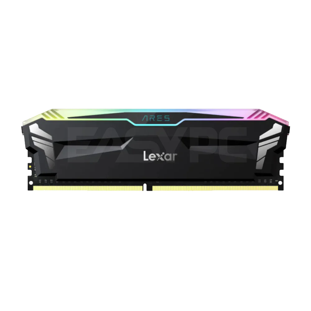 Lexar Ares 8GB LD4U08G32C16LA-RGS 3200MHz DDR4 RGB Memory Black