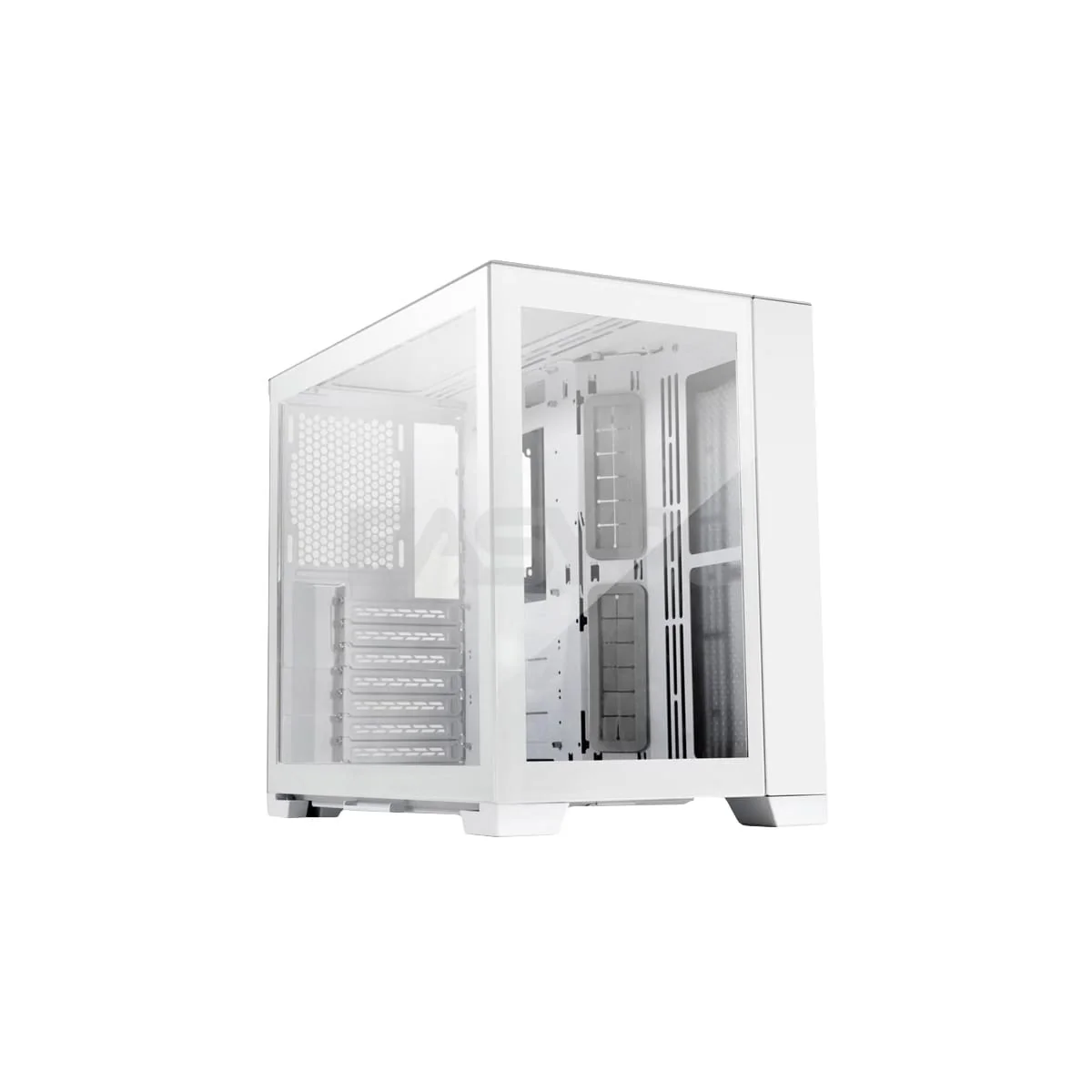Lian Li O11 Dynamic Mini front and side TG G99.O11DMI-X Black/ Black & White/ Snow ATX PC Case 4JTP - Image 5
