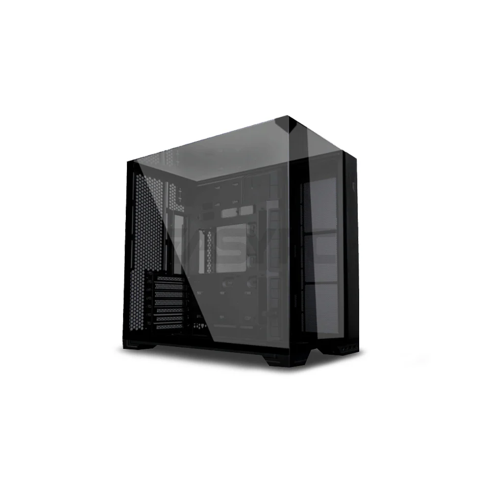 Lian Li O11 Vision Compact Black Steel Tempered Glass E-ATX Mid Tower PC Case