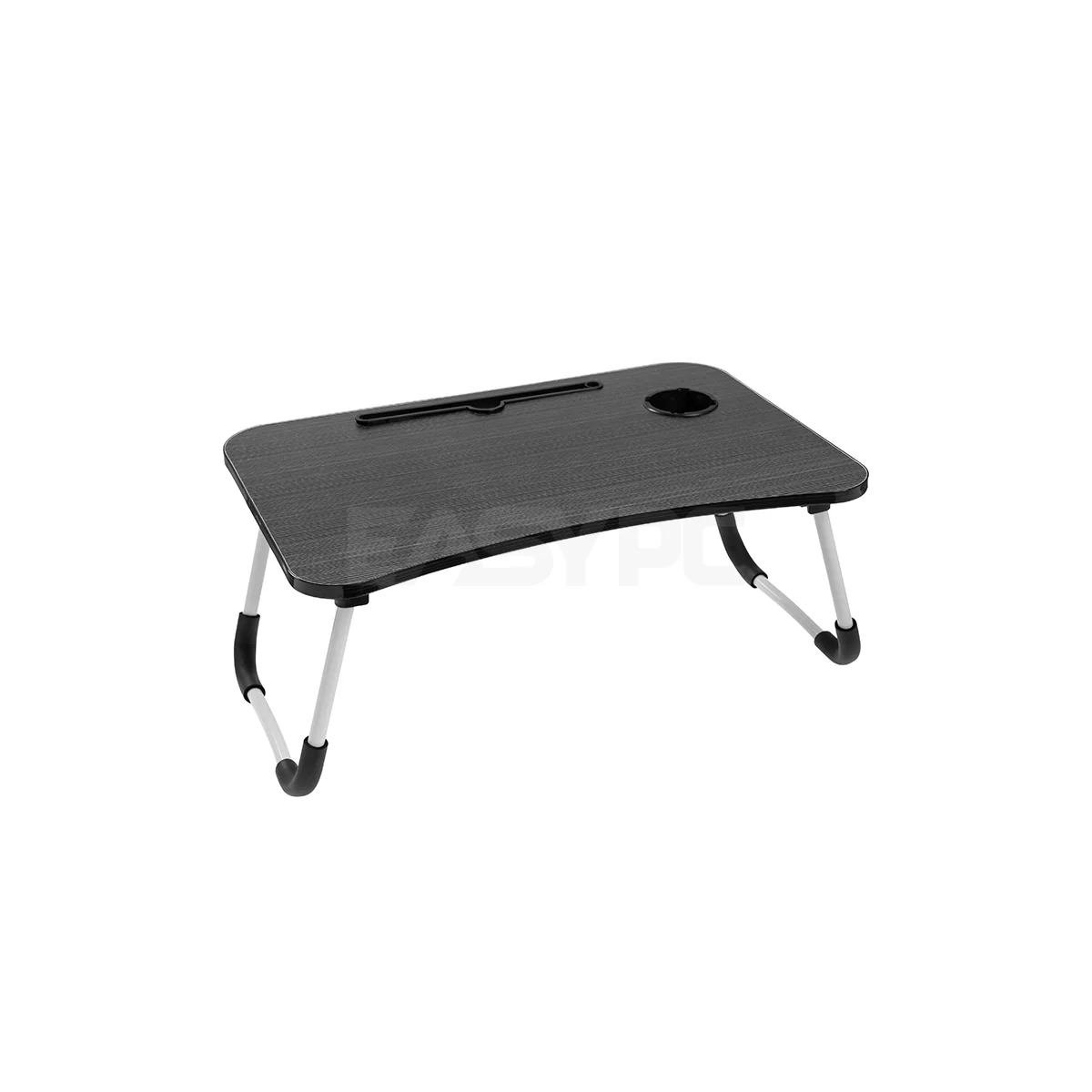 LiteDesk Portable Folding Black/Wood/Blue/Pink Table - Image 2