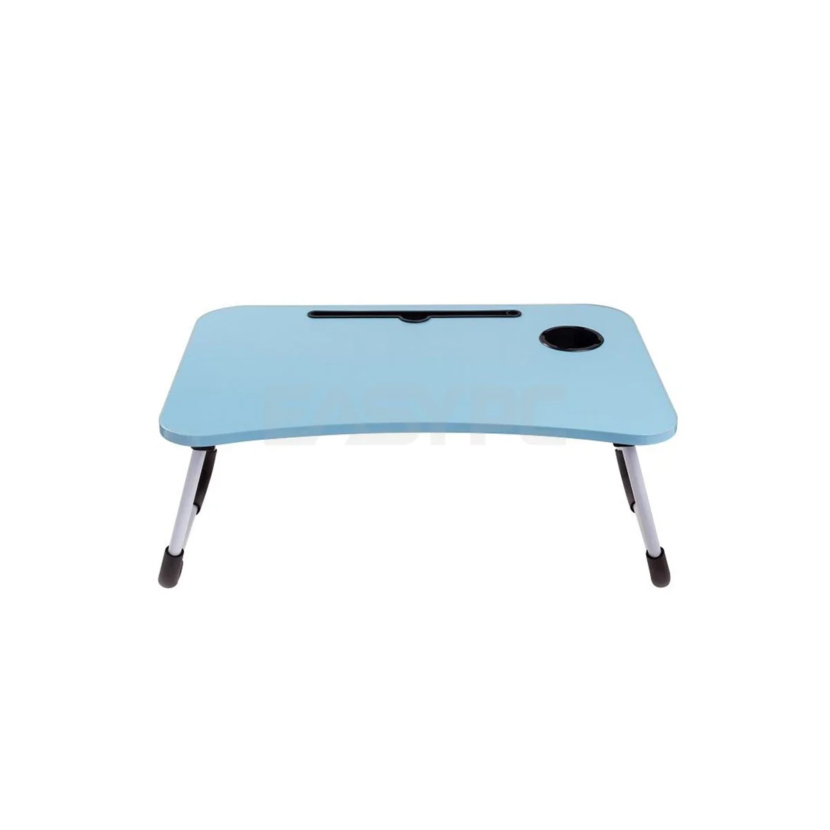 LiteDesk Portable Folding Black/Wood/Blue/Pink Table - Image 7