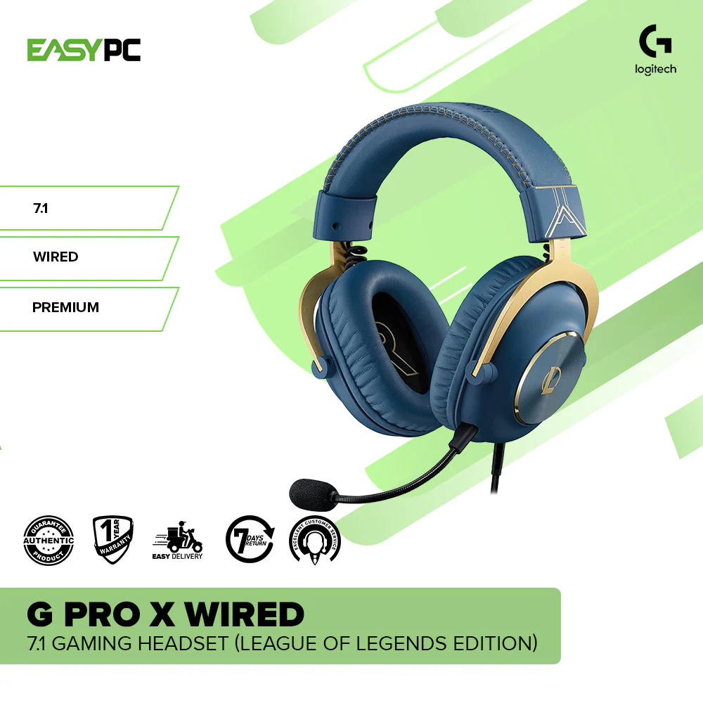 Logitech G PRO X Wired 7.1 Gaming Headset - Image 5