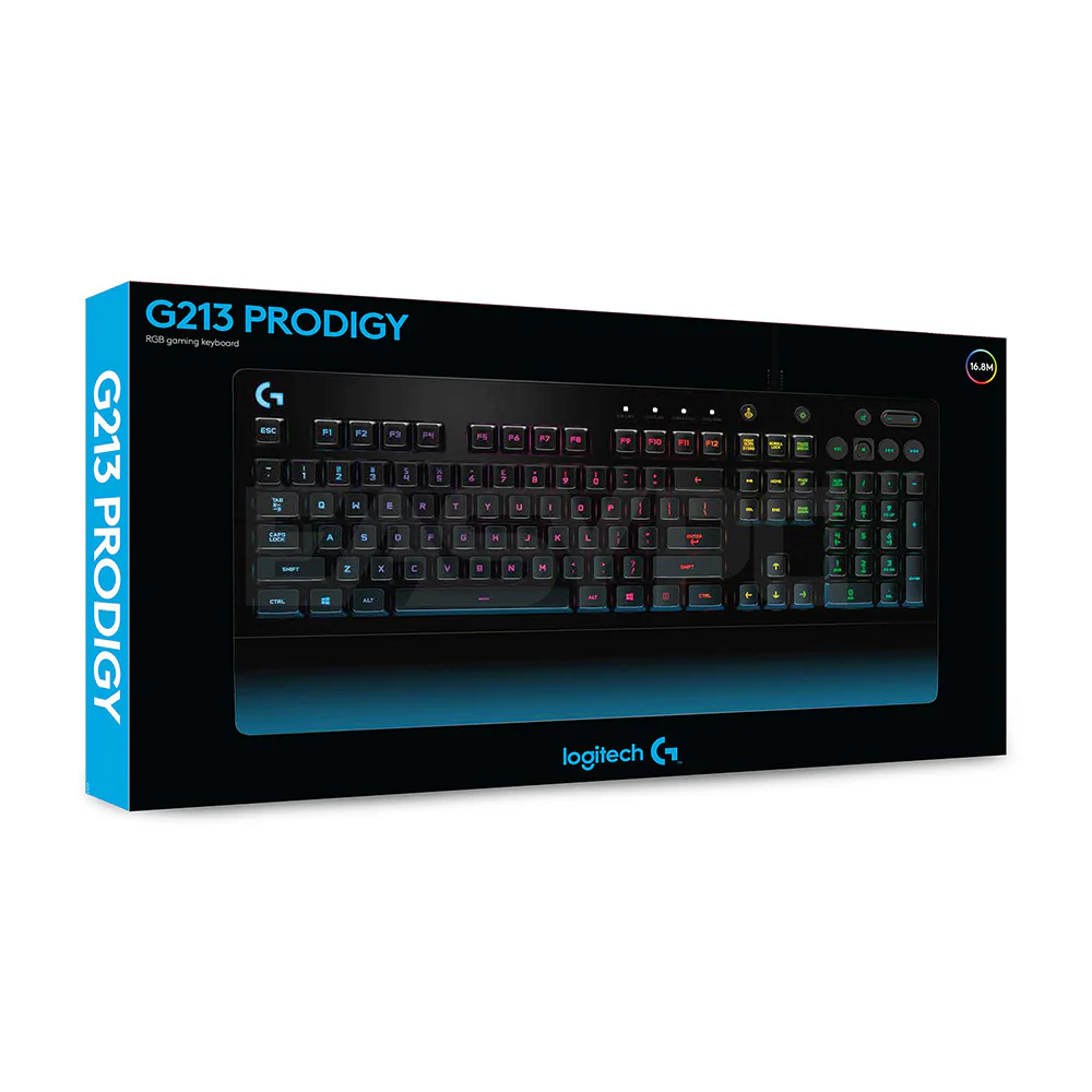 Logitech G213 Prodigy RGB Gaming Keyboard - Image 4