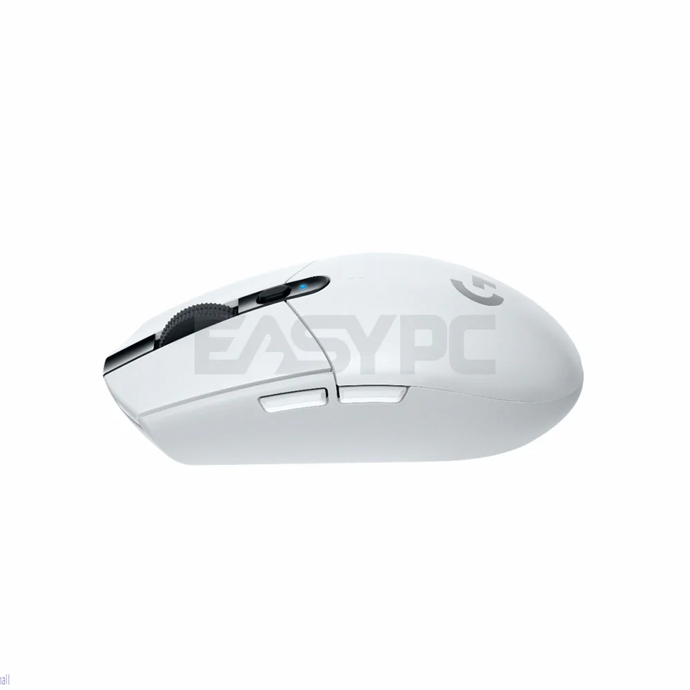 Logitech G304 MAX 12,000 DPI HERO Sensor 6 button fully programmable Lightspeed Wireless White Gaming Mouse - Image 3