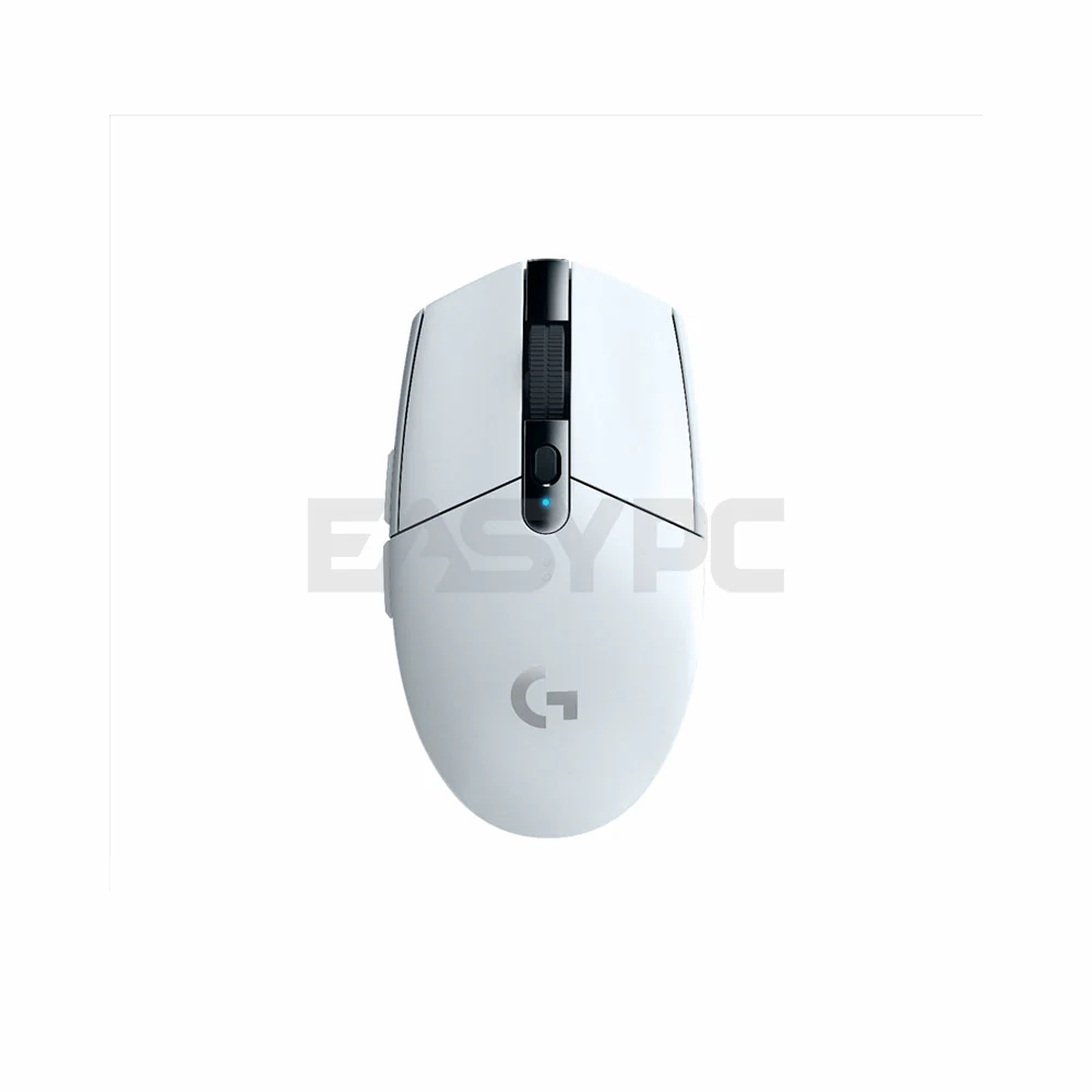 Logitech G304 MAX 12,000 DPI HERO Sensor 6 button fully programmable Lightspeed Wireless White Gaming Mouse - Image 4