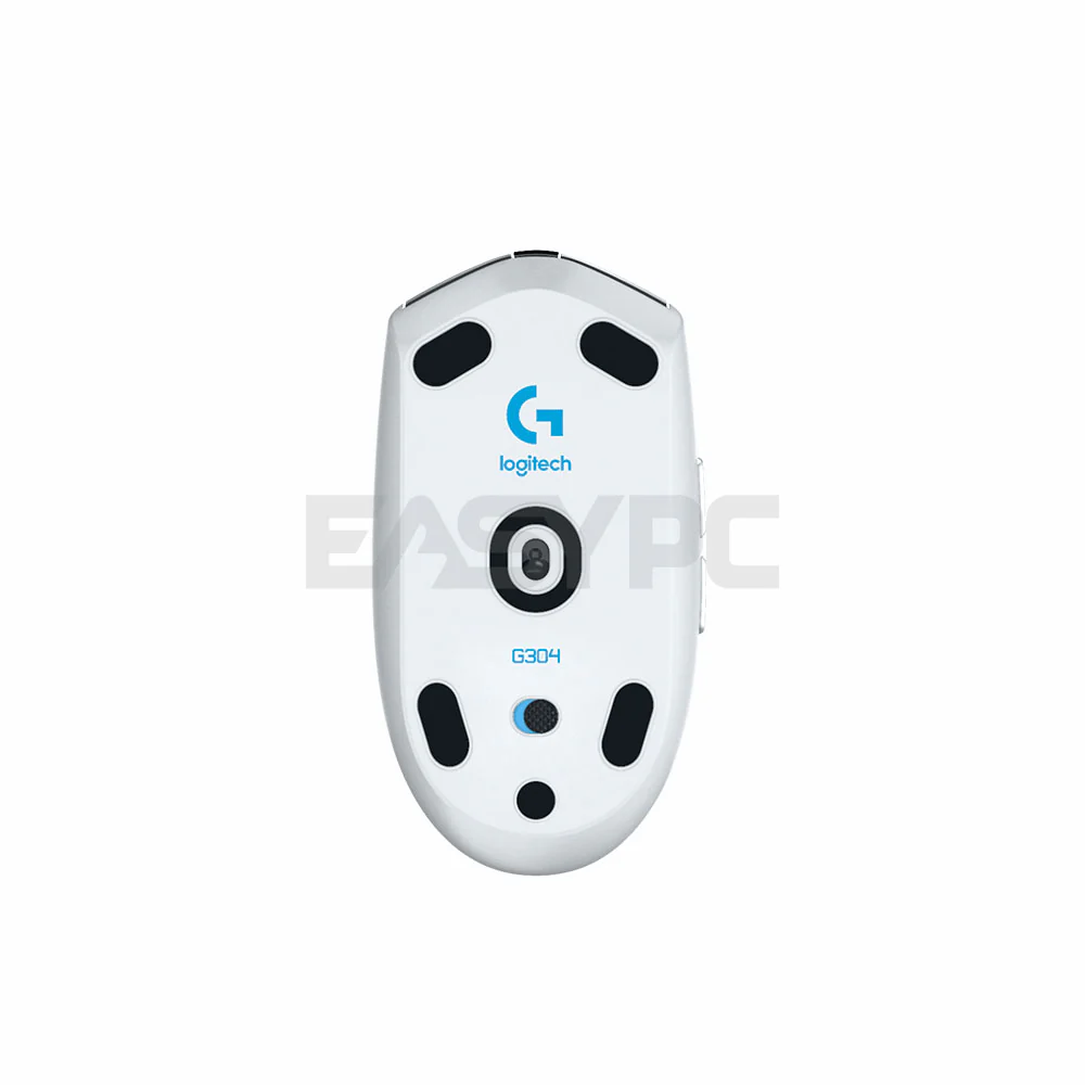 Logitech G304 MAX 12,000 DPI HERO Sensor 6 button fully programmable Lightspeed Wireless White Gaming Mouse - Image 5