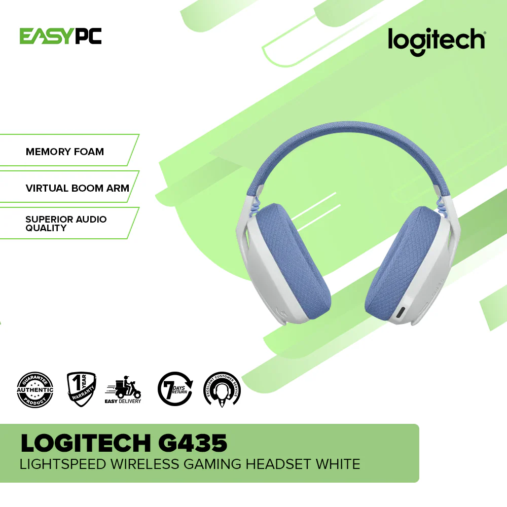 Logitech G435 Lightspeed Wireless Gaming Headset