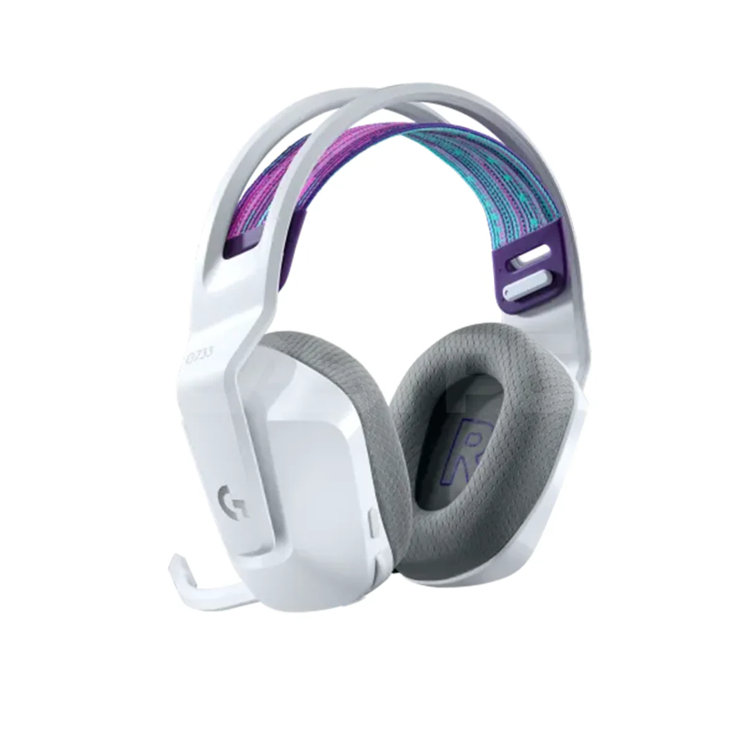 Logitech G733 LIGHTSPEED Wireless RGB Gaming Headset - White - Image 4