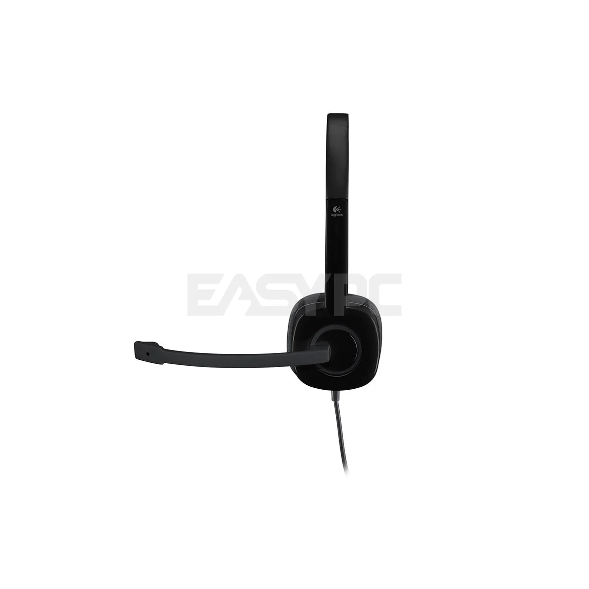 Logitech H151 Stereo Headset Black - Image 3