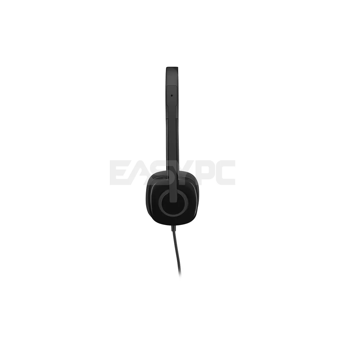 Logitech H151 Stereo Headset Black - Image 4