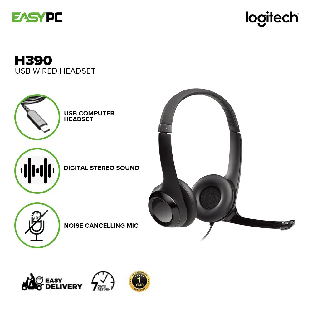 Logitech H390 Usb Headset - Image 2