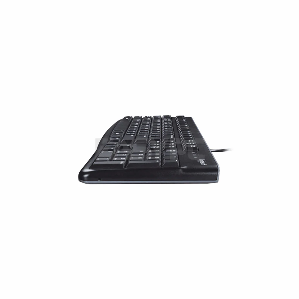 Logitech K120 Ergonomic Desktop USB Adjustable Typing Angle,Spill Resistant Design Full Sized with Numpad Wired Keyboard - Image 5