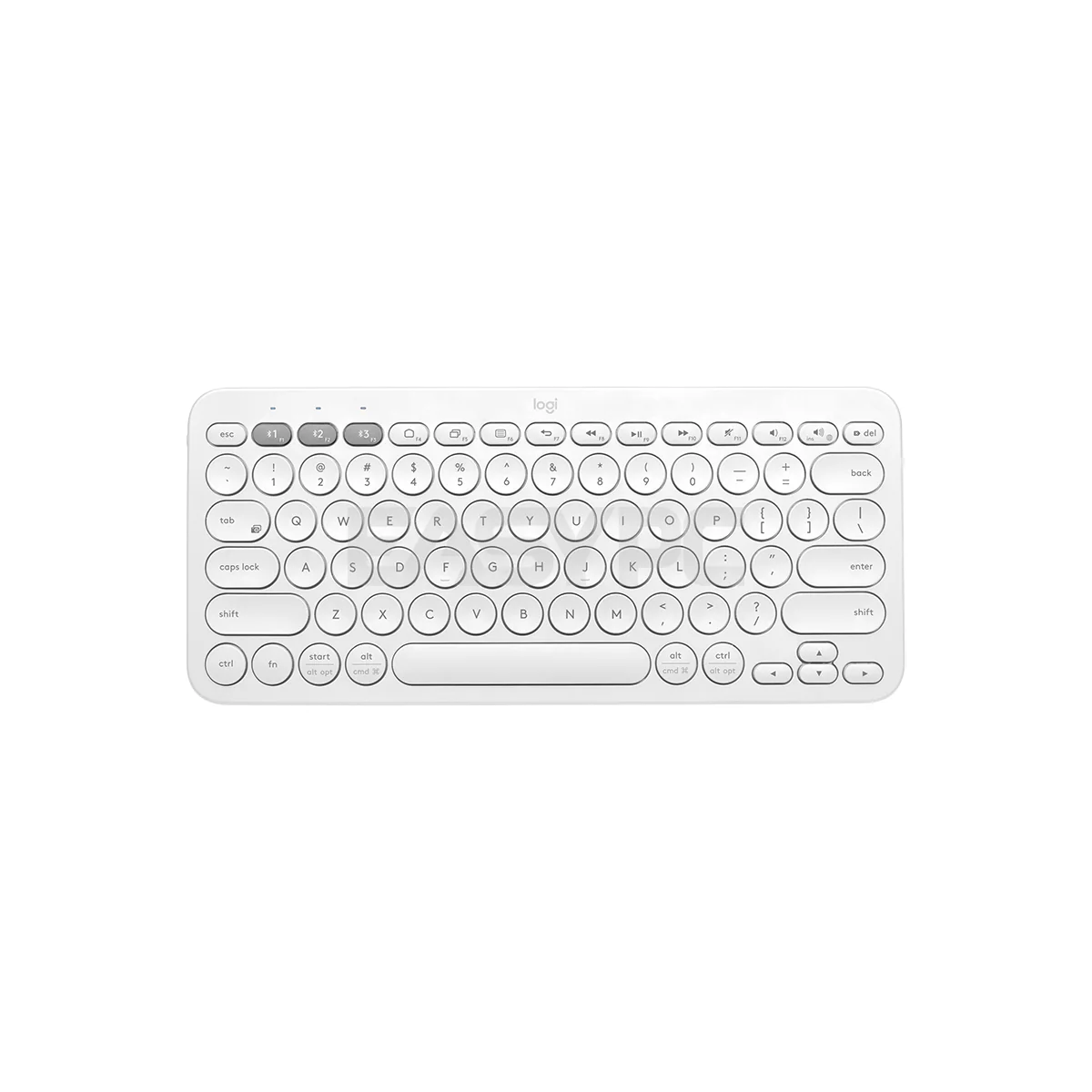 Logitech K380 Multi-Device Bluetooth Keyboard Off-White