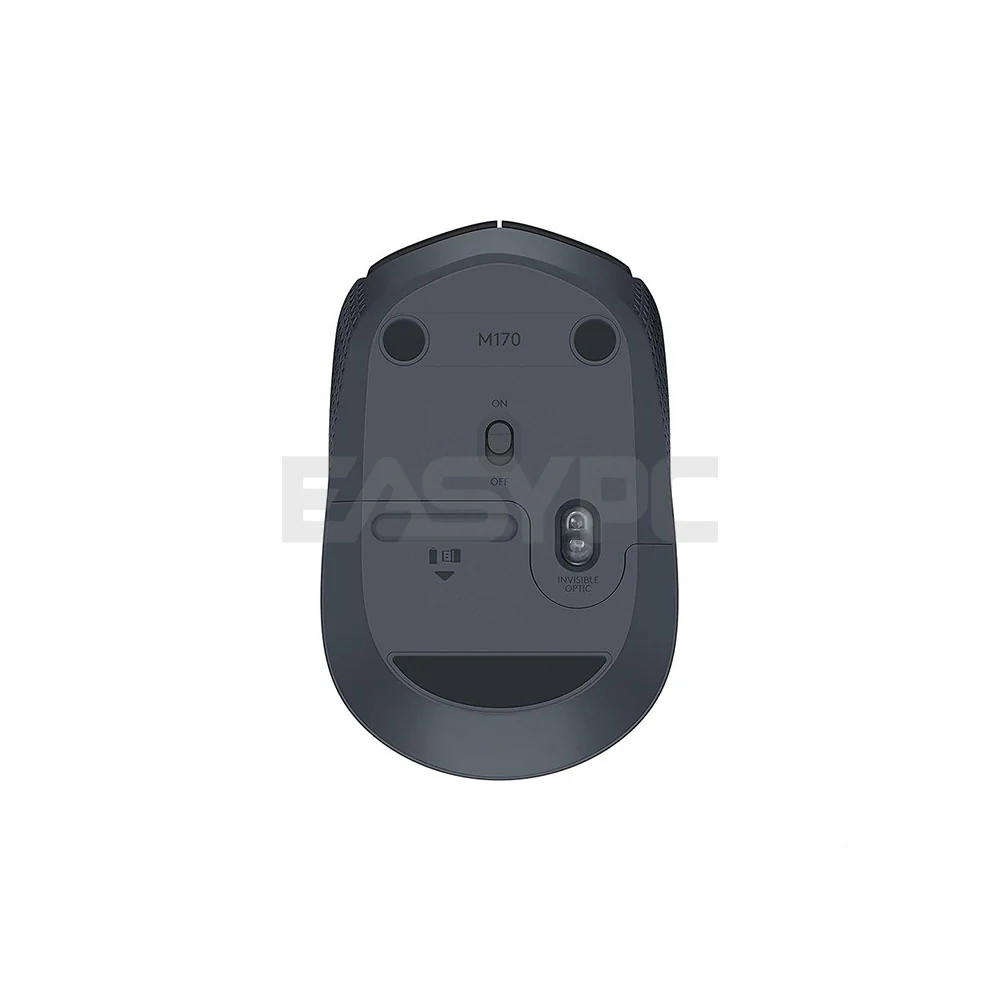 Logitech M170 Wireless Mouse Black - Image 3