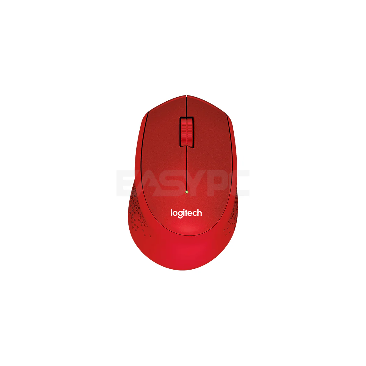Logitech M331 Silent Plus, Easy navigation, Precise Control, Plug & Play Wireless Mouse Red