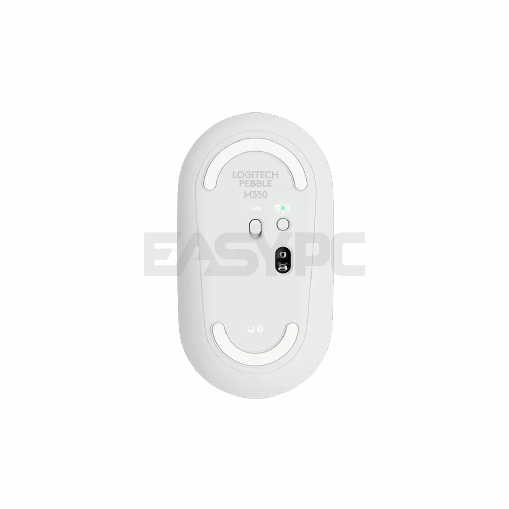 Logitech M350 Wireless Mouse Pebble White, Rose, Graphite, Blue and Gray Gaming Mouse - Image 9