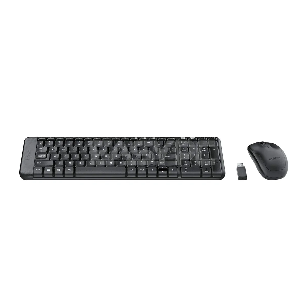 Logitech  MK220  Wireless Keyboard and Mouse Super Space Saver, smaller design, 2.4 GHz wireless, sleek, minimalist design, plug and play, whisper quiet keys COMBO Keyboard and Mouse - Image 3