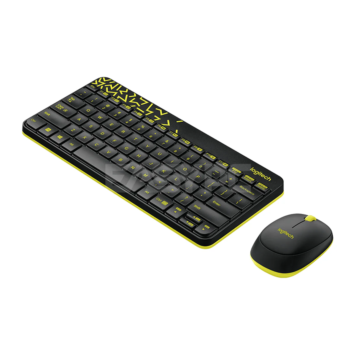 Logiteh MK240 Nano Wireless Keyboard and Mouse Black - Image 3